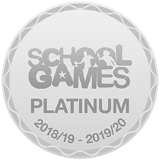 School games Platinum Award 2018/19-2019/20 Logo